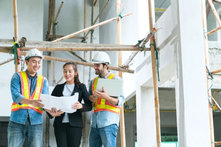 uitstoot op de bouwplaats