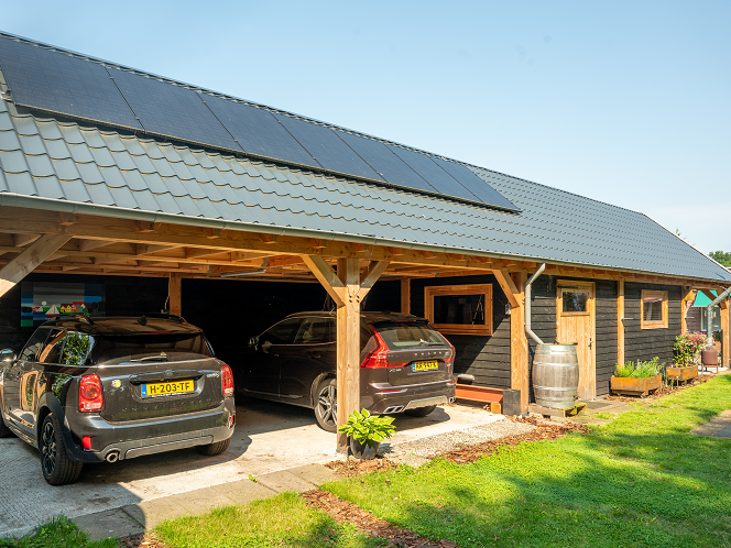 houten garage